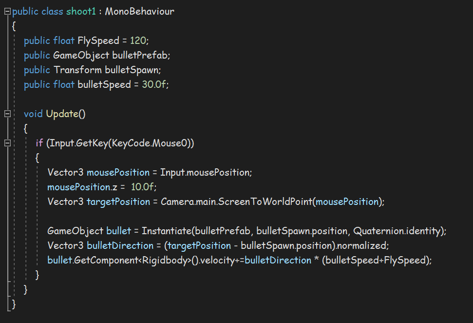 A screenshot of where the game begins