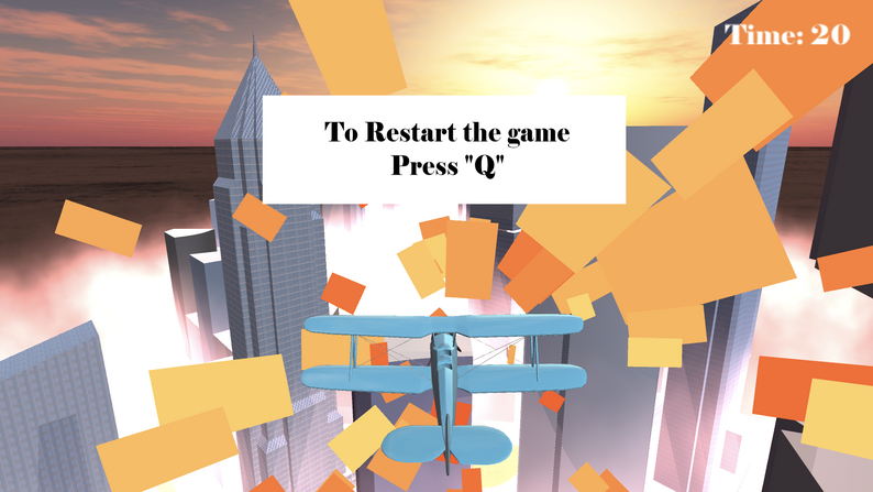 A screenshot of where the game begins